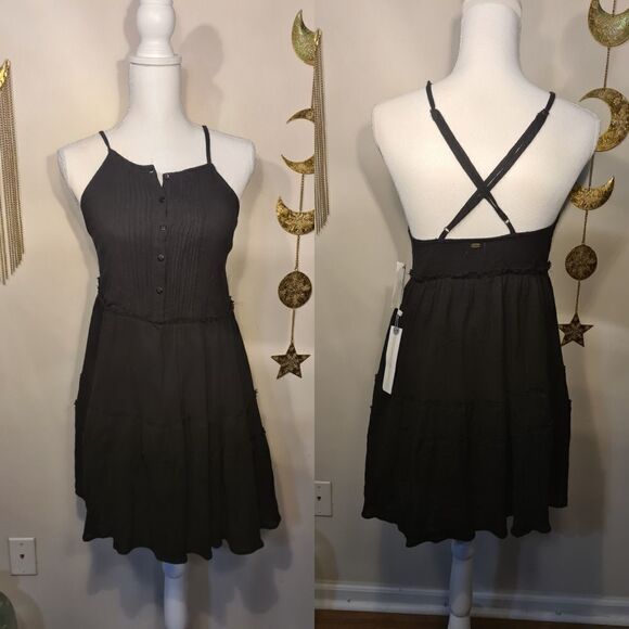 New with Tags! Little Black Sun Dress - Picture 1 of 7